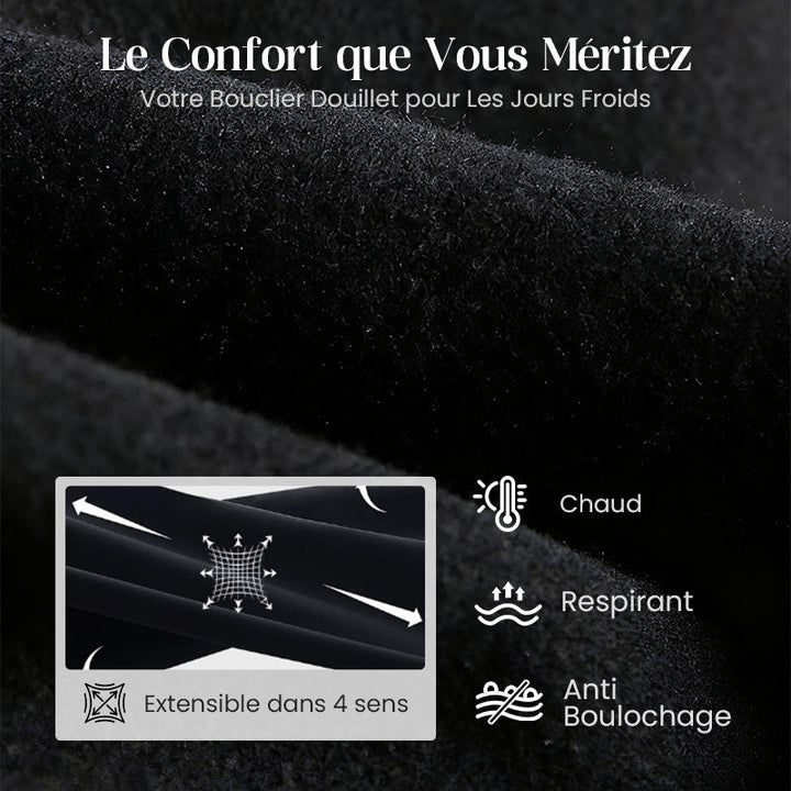 Françoise | Ensemble robe + pull chaud et élégant