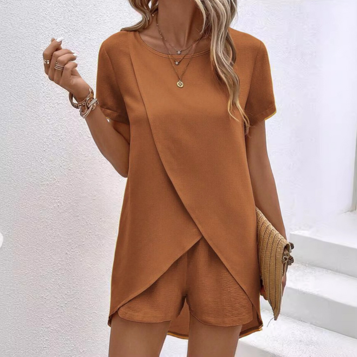 Lucile | Ensemble estival élégant détente quotidienne