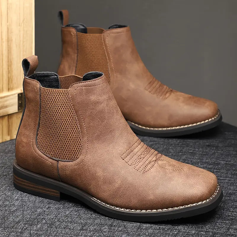 Léonard | Bottines Élégantes et Solides pour Homme