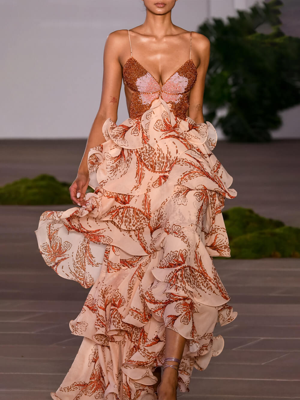 Noémie | Robe Maxi Papillon Signature