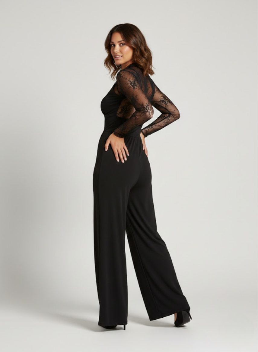 Solène | Ensemble combinaison élégant dentelle moderne