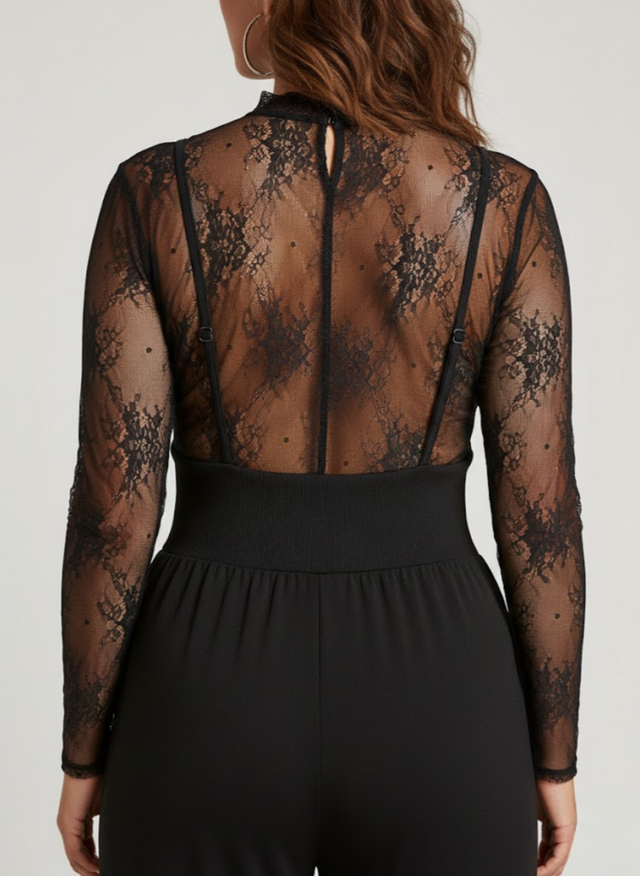 Solène | Ensemble combinaison élégant dentelle moderne