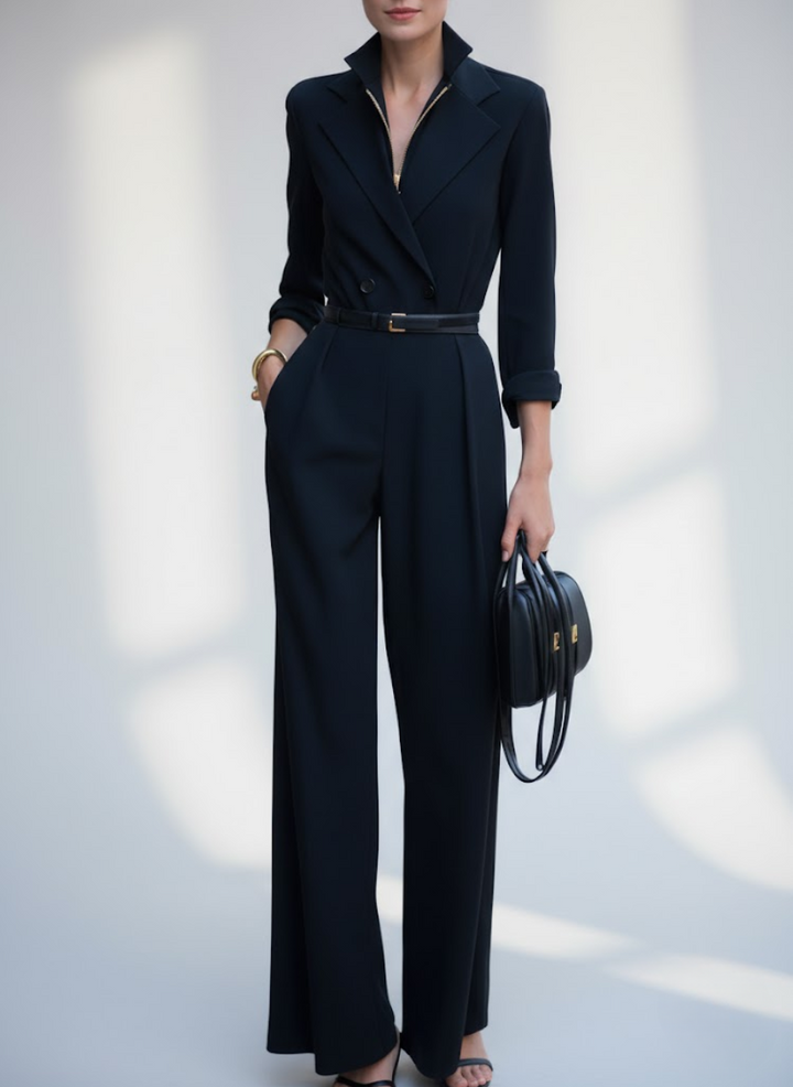 Séverine | Combinaison tailleur élégante structurée intemporelle