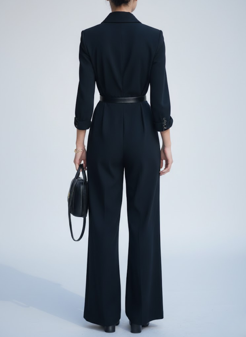Séverine | Combinaison tailleur élégante structurée intemporelle