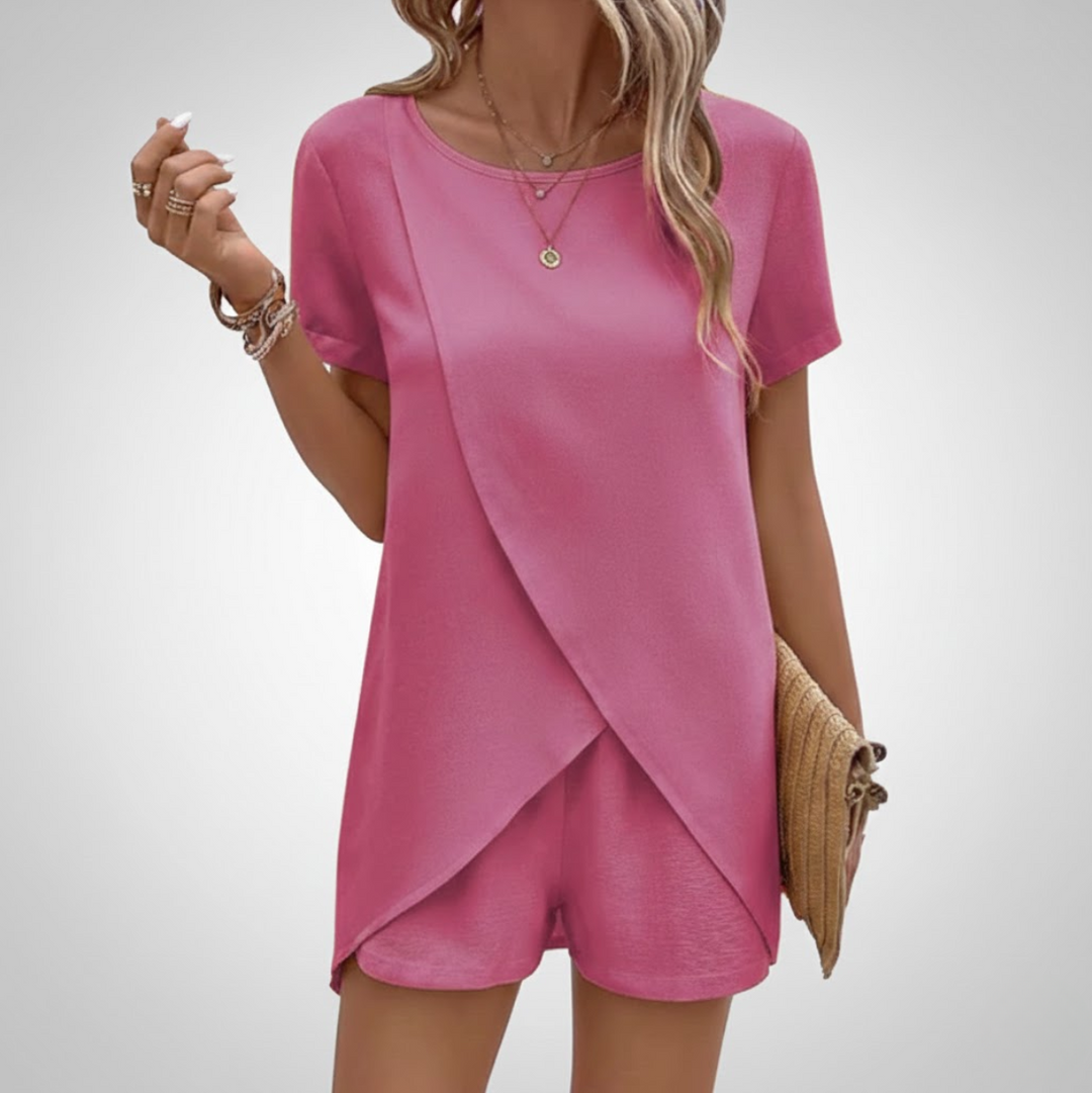 Lucile | Ensemble estival élégant détente quotidienne