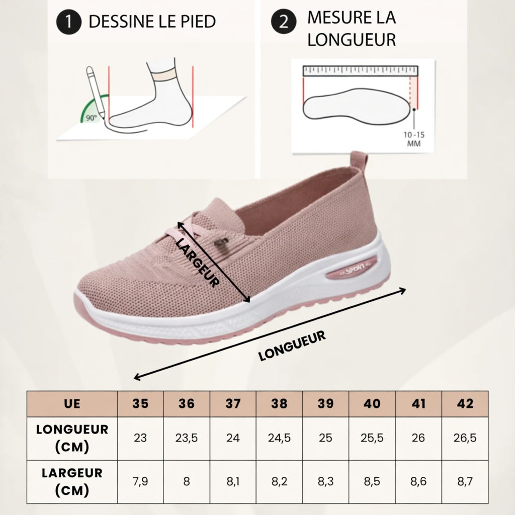 Marianne | Chaussures Confortables Respirantes Pour Le Quotidien