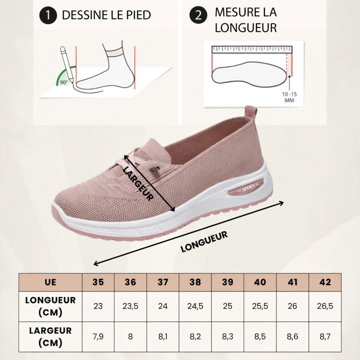 Marianne | Chaussures Confortables Respirantes Pour Le Quotidien