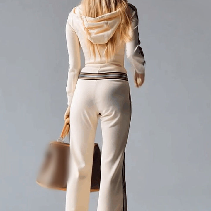 Camille | Combinaison tricotée chic sportive rétro