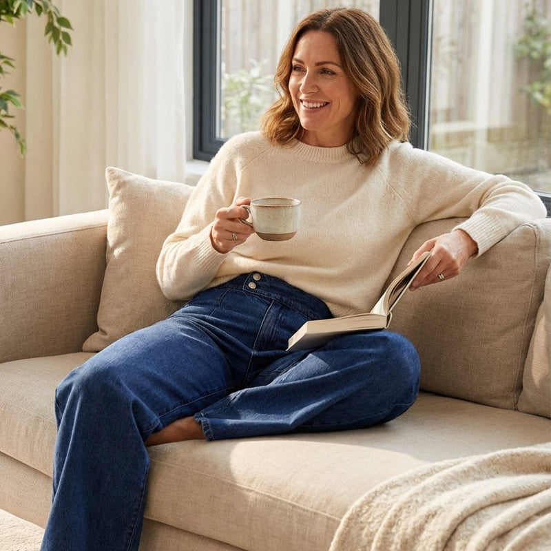 Adèle | Jean taille haute qui affine délicatement la silhouette